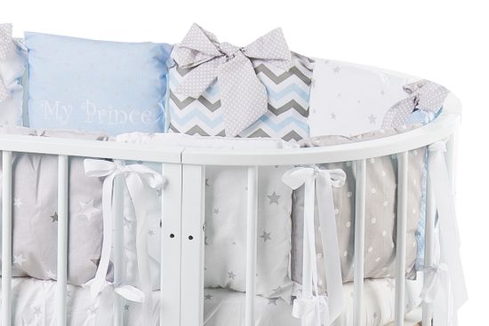 Набор простыней и бортиков для кроватки Sleepy