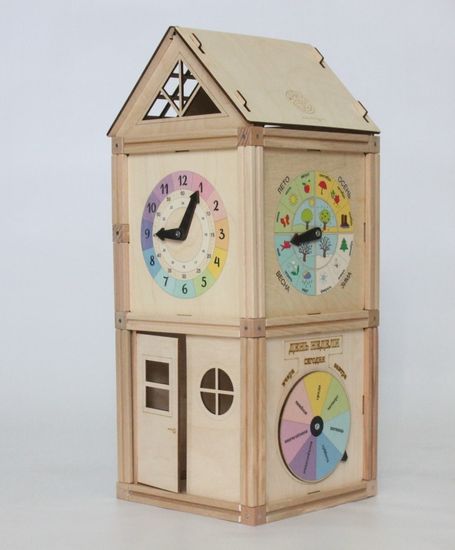 Woodjo Clock Tower 55 деталей