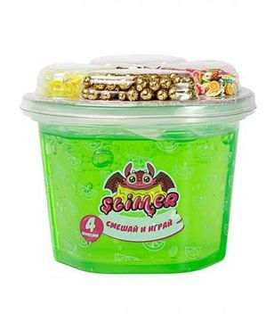 Слайм с вложениями Slimer "Фрукты" 250г