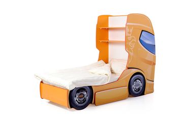 Кровать-грузовик "Скания+1" манго