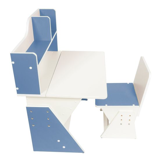 Детская растущая парта и стул Я САМ "Классик" (Джинс)