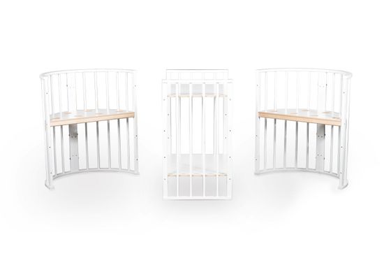 Кроватка для новорожденных трансформер Sleepy 8 в 1 с маятником Венге