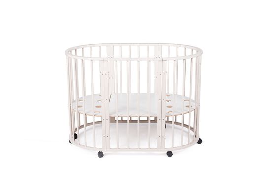 Кроватка для новорожденных трансформер Sleepy 8 в 1 без маятника Бежевый