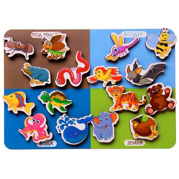 Липучка «Обитатели»