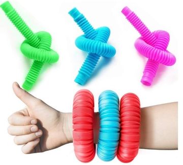 Трубочка антистресс Pop Tubes маленькая
