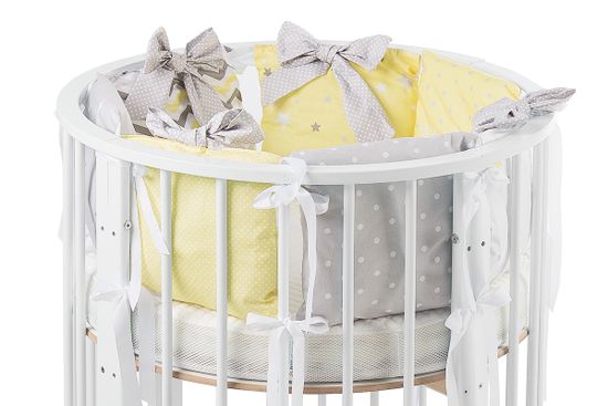 Набор простыней и бортиков для кроватки Sleepy