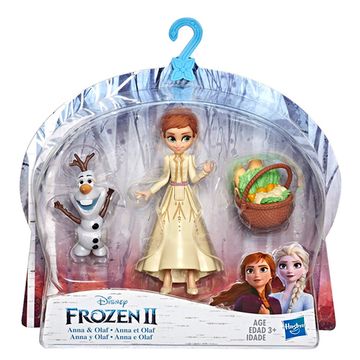 Hasbro Disney Princess E5509 ХОЛОДНОЕ СЕРДЦЕ 2 Игровой набор Кукла Анна и друг