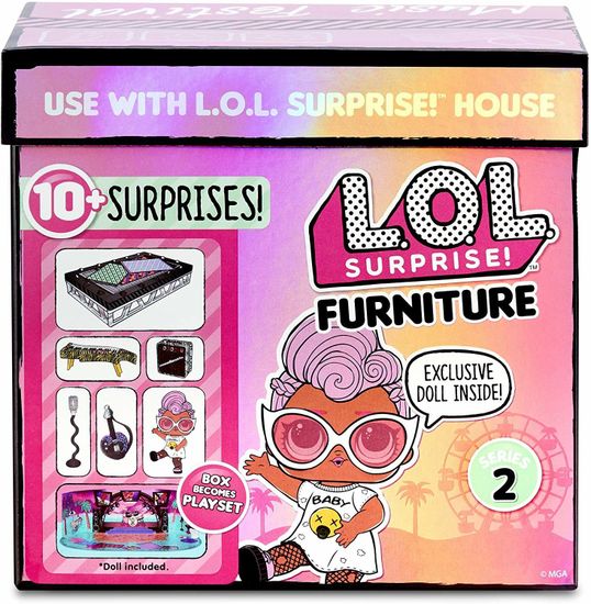 Игровой набор L.O.L. Surprise Furniture Music Festival with Grunge Grrrl, 564935