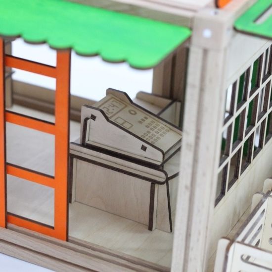 WOODJO SUPERMARKET 69 элементов