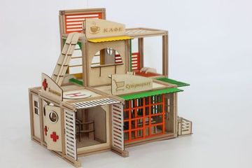 Woodjo City Center 180 деталей