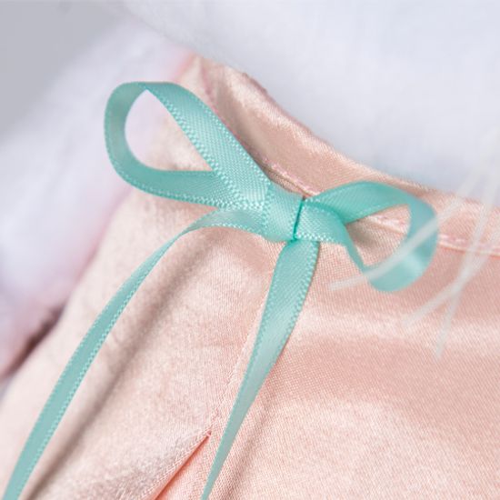 Ли-Ли в нежно-розовом платье с птичкой 27 см