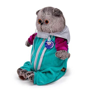 Басик в комбинезоне «Космос» 22 см