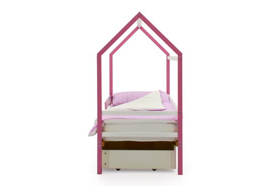 Кровать-домик «Svogen лаванда-белый»