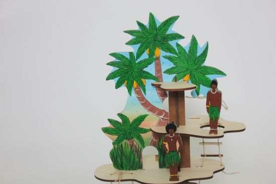 Дерево-конструктор "Пальма"