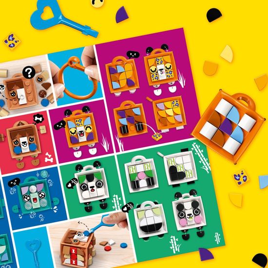 LEGO DOTs 41929 ЛЕГО Дотс Брелок «Леопард»