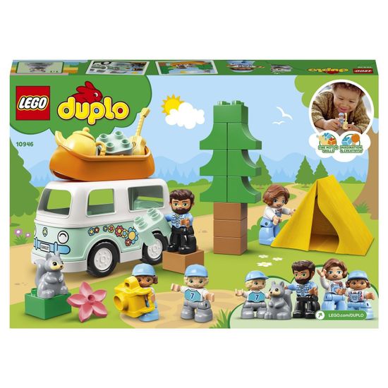 Конструктор LEGO DUPLO Town 10946 Семейное приключение на микроавтобусе