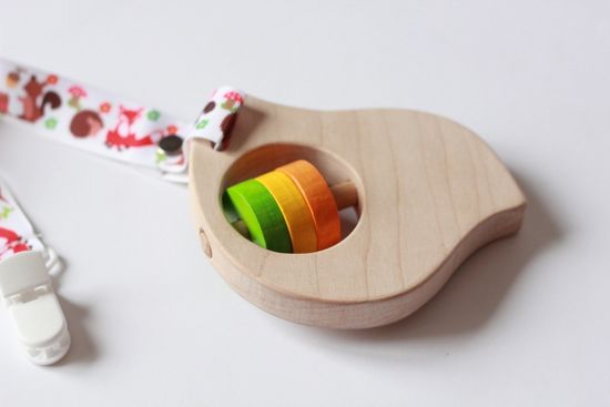 Прорезыватель погремушка Птичка