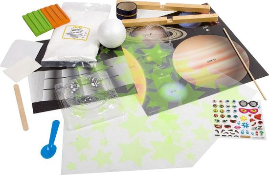 Набор для опытов и экспериментов Bondibon Французские опыты Науки с Буки Солнечная система