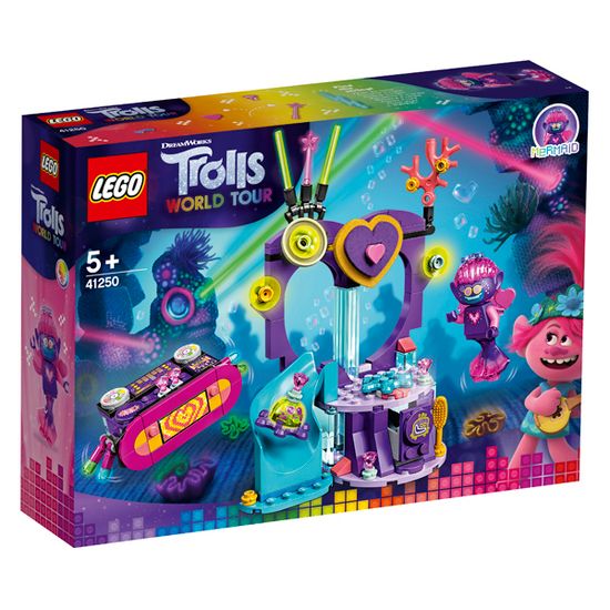LEGO Trolls 41250 Конструктор ЛЕГО Тролли Вечеринка на Техно-рифе