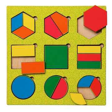 Рамки-вкладыши Никитина «Геометрические фигуры №2»