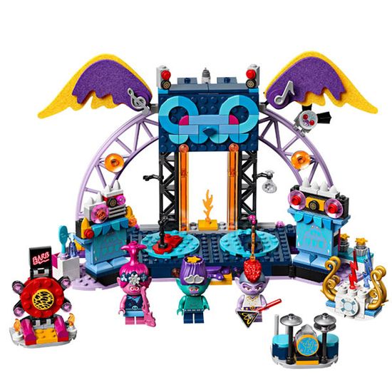 LEGO Trolls 41254 Конструктор ЛЕГО Тролли Концерт в городе Рок-на-Вулкане