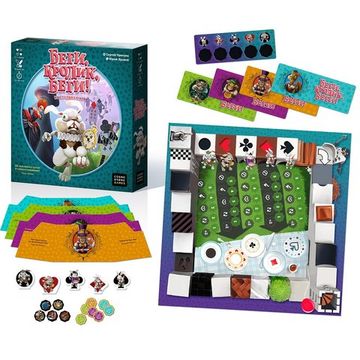 Игра настольная Cosmodrome Games Беги, кролик, беги!