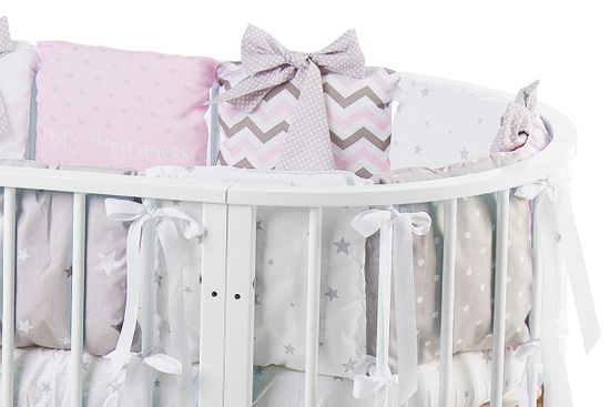 Набор простыней и бортиков для кроватки Sleepy