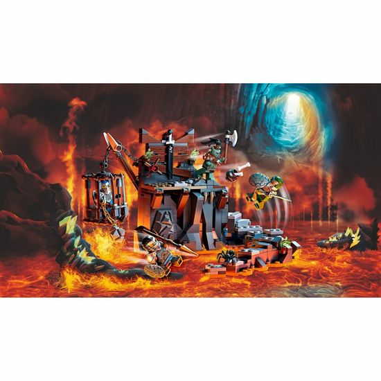 Конструктор LEGO Ninjago Путешествие в Подземелье черепа 71717